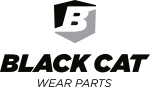 Black Cat Wear Parts Logo